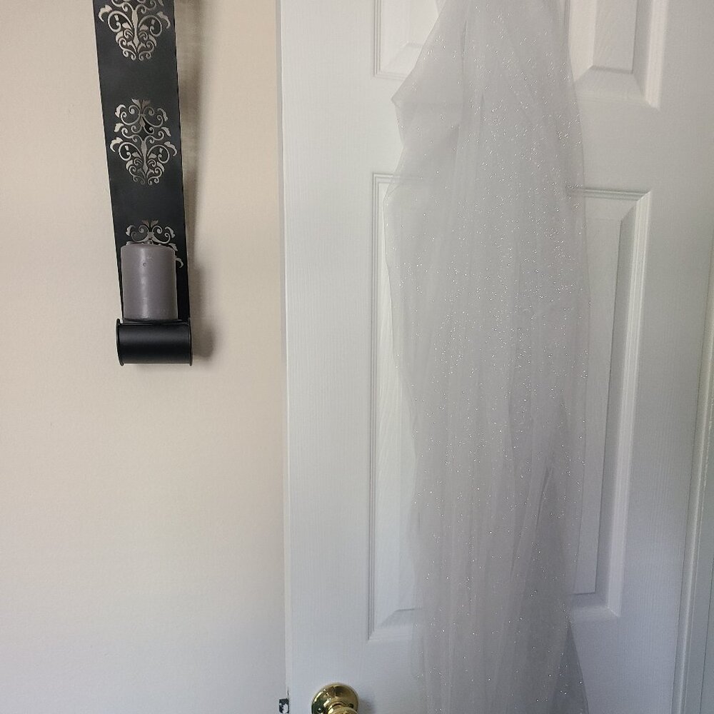 Cathedral length veil